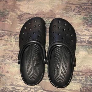 Black Crocs